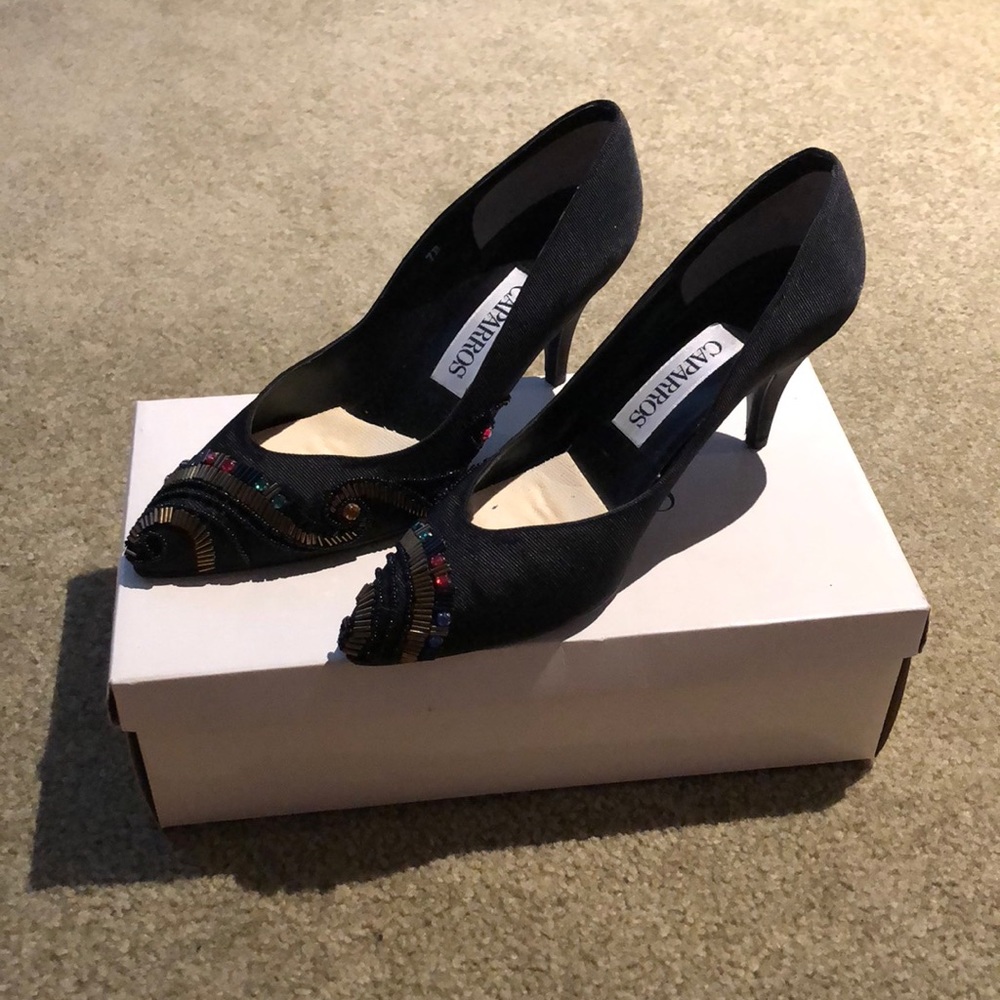 Caparros Embellished/Beaded heels